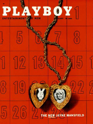 Cover Playboy Februar 1957