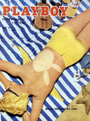 Okładka Playboy Lipiec 1955