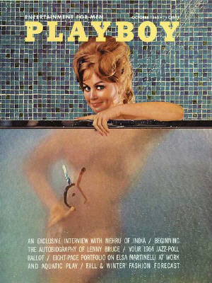 Cover Playboy October 1963