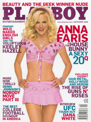 Cover Playboy September 2008