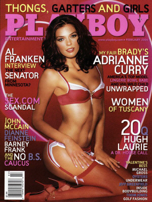 Cover Playboy February 2006