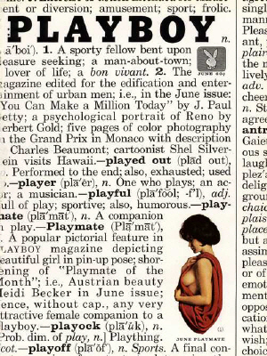 Cover Playboy June 1961