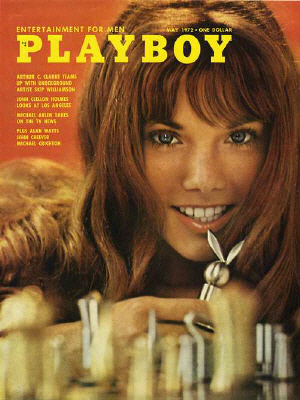 Okładka Playboy Maj 1972