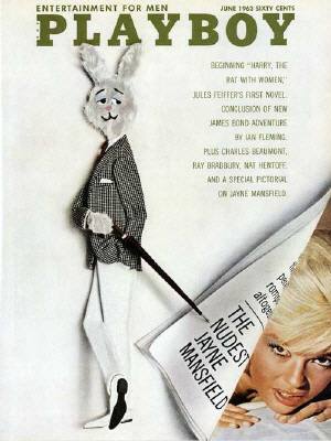 Cover Playboy Juni 1963