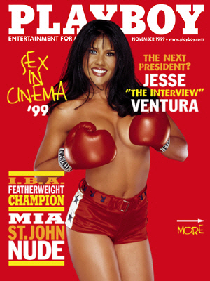 Cover Playboy November 1999