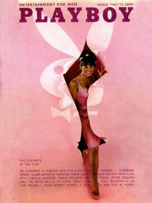 Cover Playboy August 1965