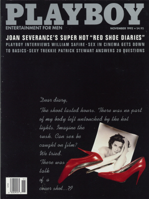 Cover Playboy November 1992