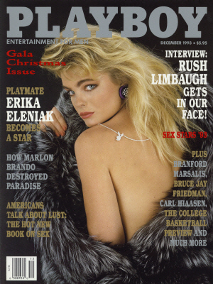 Okładka Playboy Grudzień 1993