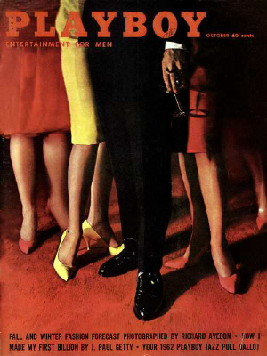 Cover Playboy Oktober 1961