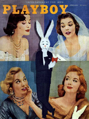 Cover Playboy February 1956