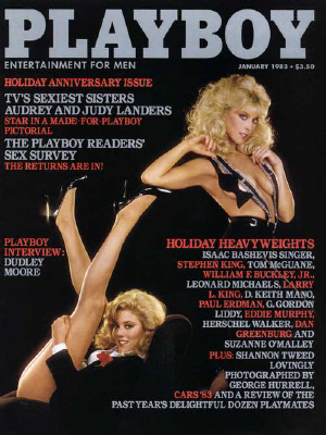 Cover Playboy January 1983