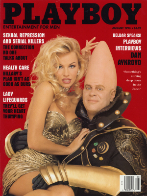Okładka Playboy Sierpień 1993