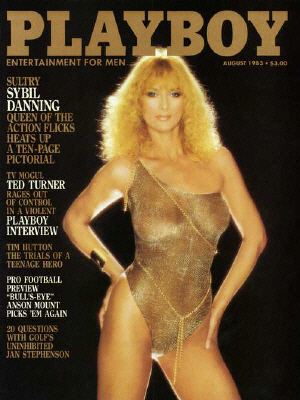 Okładka Playboy Sierpień 1983