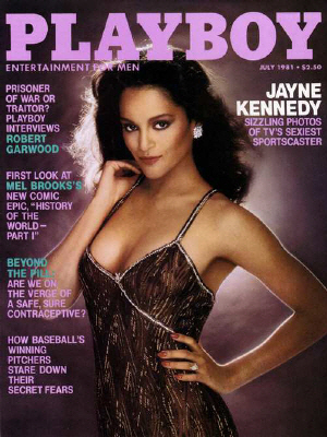 Cover Playboy July 1981