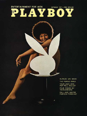 Okładka Playboy Październik 1971