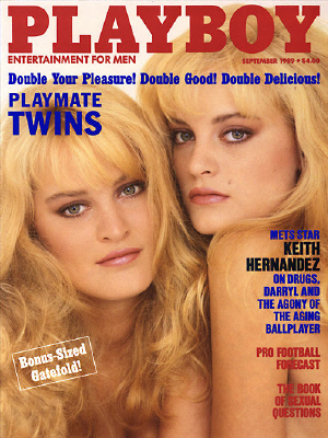 Okładka Playboy Wrzesień 1989