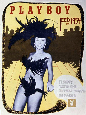 Cover Playboy Februar 1954