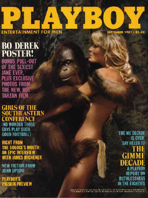 Cover Playboy September 1981