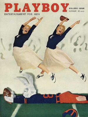 Cover Playboy October 1956