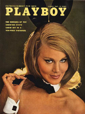 Okładka Playboy Marzec 1967