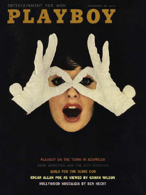 Okładka Playboy Listopad 1960