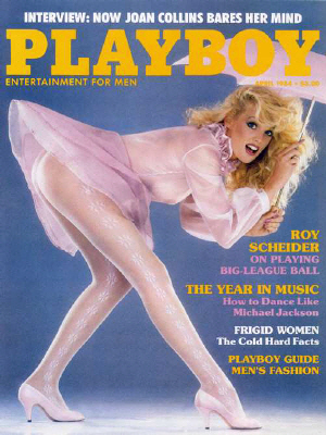 Okładka Playboy Kwiecień 1984