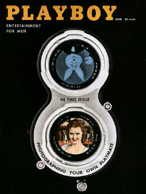 Cover Playboy Juni 1958