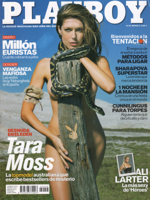 Cover Playboy October 2007