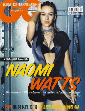 Okładka GQ Styczeń 2006